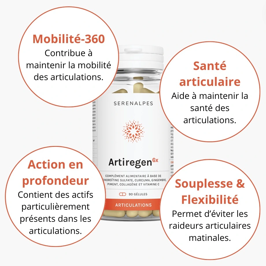 bienfaits Artiregen 6x