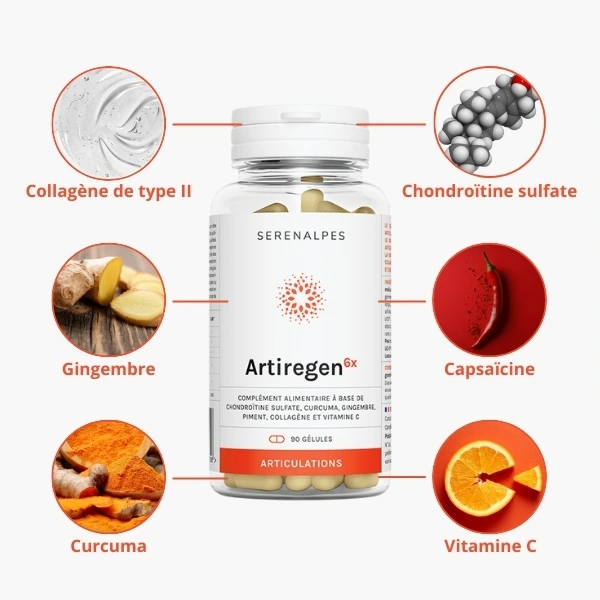 Ingredients artiregen 6x Serenalpes