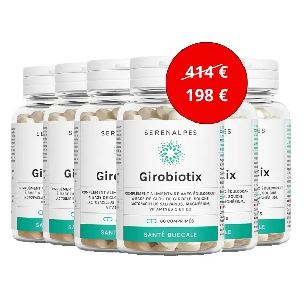 6 flacons girobiotix Serenalpes