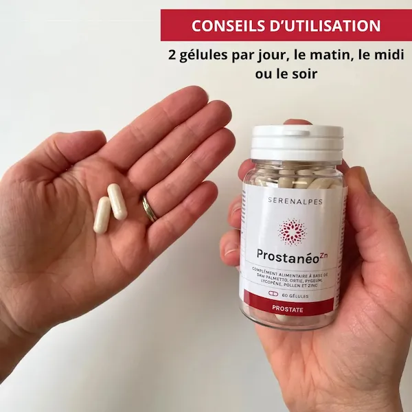 Posologie prostaneo zn Serenalpes Posologie prostaneo zn Serenalpes