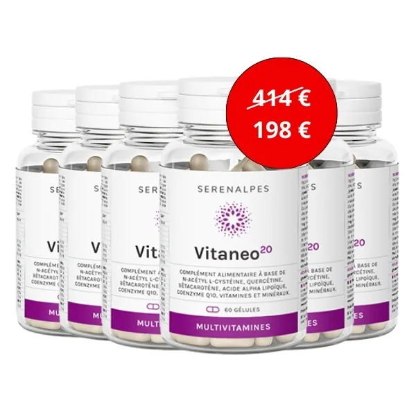 6 flacons vitaneo 20 Serenalpes 6 flacons vitaneo 20 Serenalpes