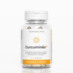 Etiquette Curcuminéo 5x Serenalpes