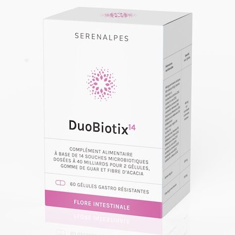 Face Duobiotix 14 Etiquette Duobiotix 14 Serenalpes