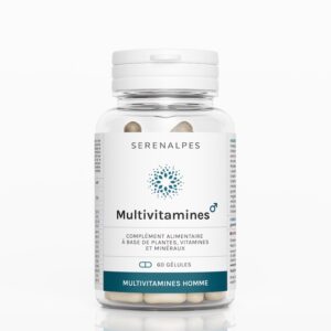 Etiquette multivitamines homme Serenalpes