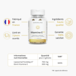 grille nutritionnelle Vitamine C Serenalpes