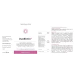 Etiquette duobiotix 14 Serenalpes