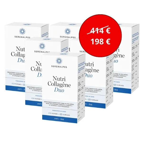 6 flacons nutricollagene duo Serenalpes 6 flacons nutricollagene duo Serenalpes